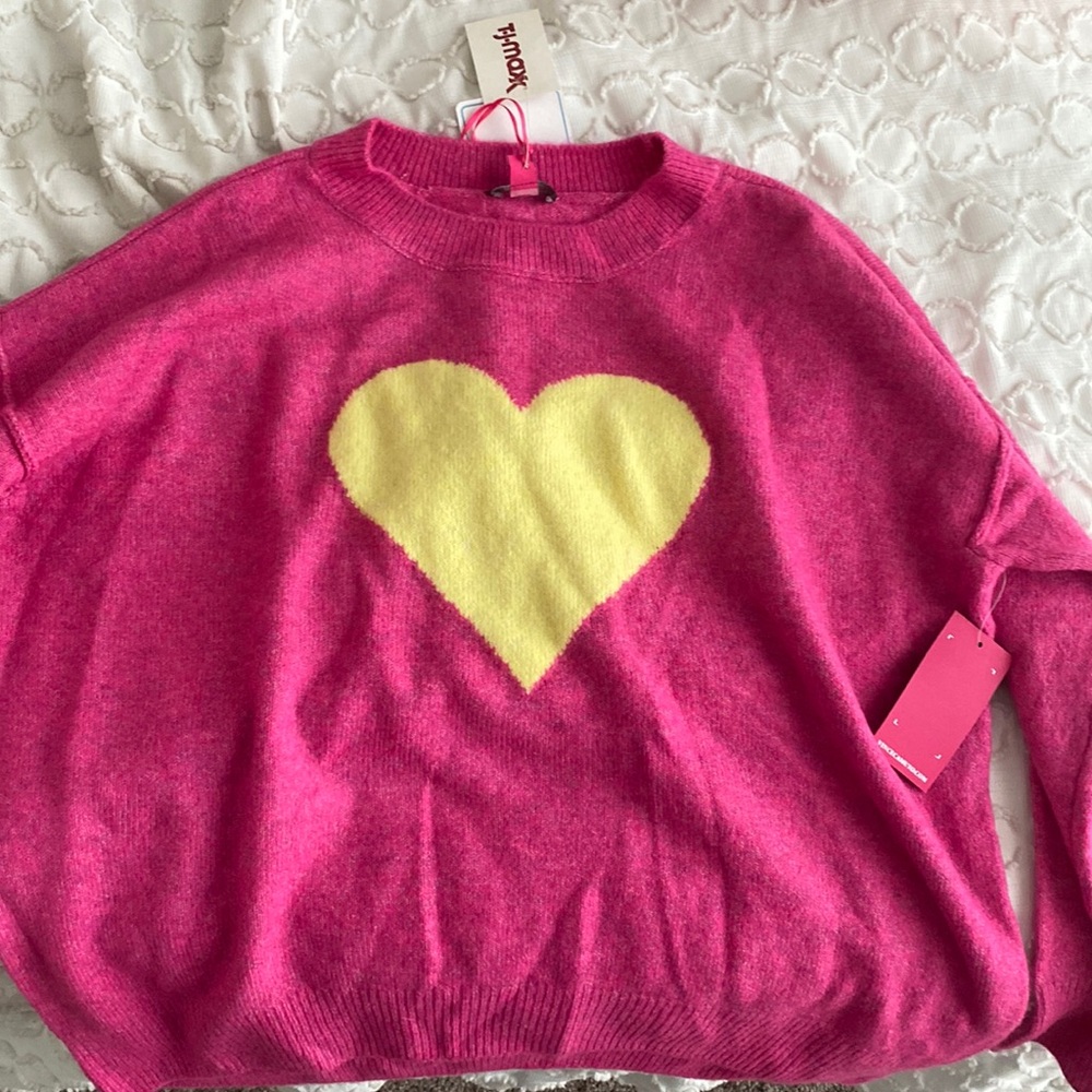 never worn, tags still on TJ Maxx sweater